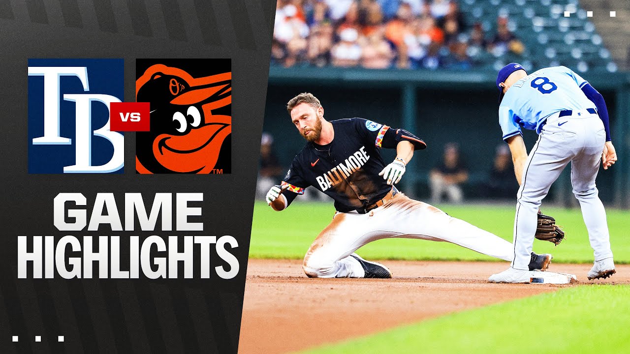 Rays vs Orioles Game Highlights (6/27/25) | MLB Highlights