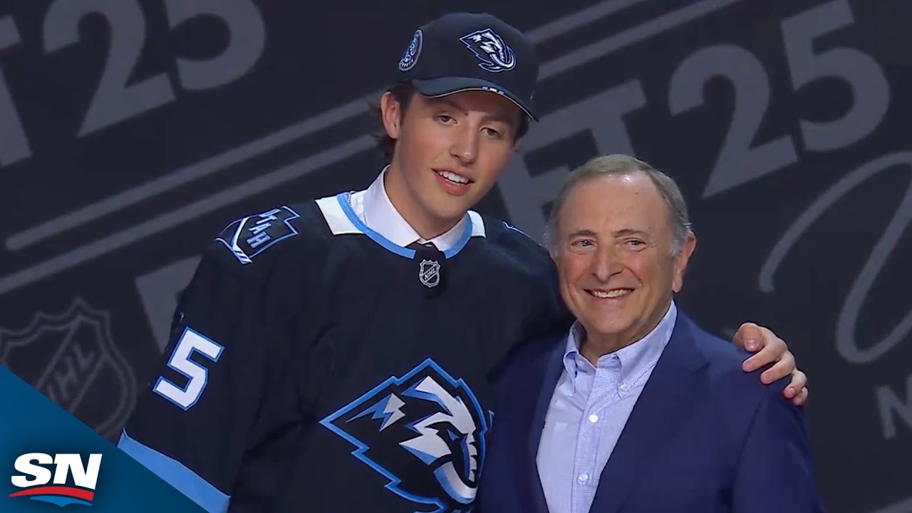 Mammoth Select Caleb Desnoyers With Fourth Pick In 2025 NHL Draft