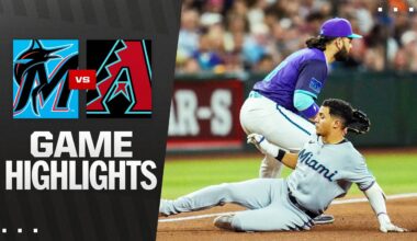 Marlins vs. D-backs Game Highlights (6/27/25) | MLB Highlights