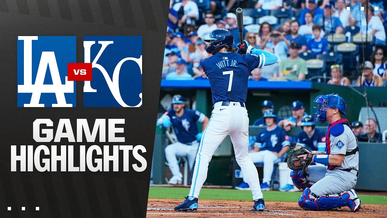 Dodgers vs. Royals Game Highlights (6/27/25) | MLB Highlights