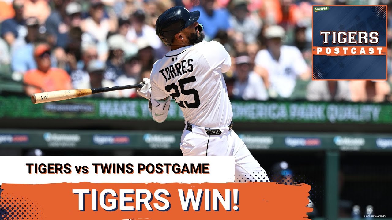 TIGERS POSTCAST: OH YEAH! Detroit Tigers BEAT Minnesota Twins, Score In Every Inning Except The 1st