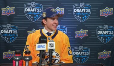 2025 NHL Draft Media Availability - Jack Ivankovic (58th Overall, Nashville Predators)