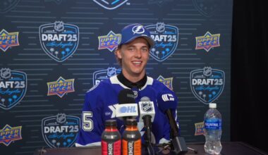 2025 NHL Draft Media Availability - Ethan Czata (56th Overall, Tampa Bay Lightning)