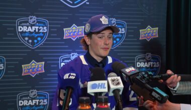2025 NHL Draft Media Availability - Tyler Hopkins (74th Overall, Toronto Maple Leafs)