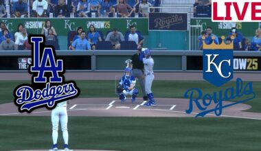 🔴LIVE 🔴Los Angeles Dodgers VS Kansas City Royals/June 28 /MLB THE SHOW 25