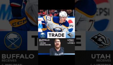 JJ Peterka TRADED to @UtahMammoth! #nhl #hockey #buffalosabres #utahmammoth #sports