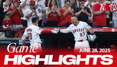 Nationals vs. Angels Game Highlights (6/28/25) | MLB Highlights