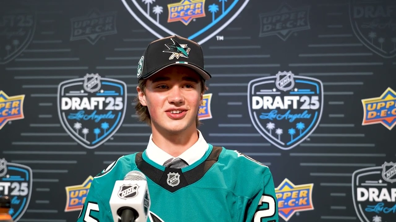 Joshua Ravensbergen Surprised To Be Selected By San Jose Sharks In First Round, 30th Overall