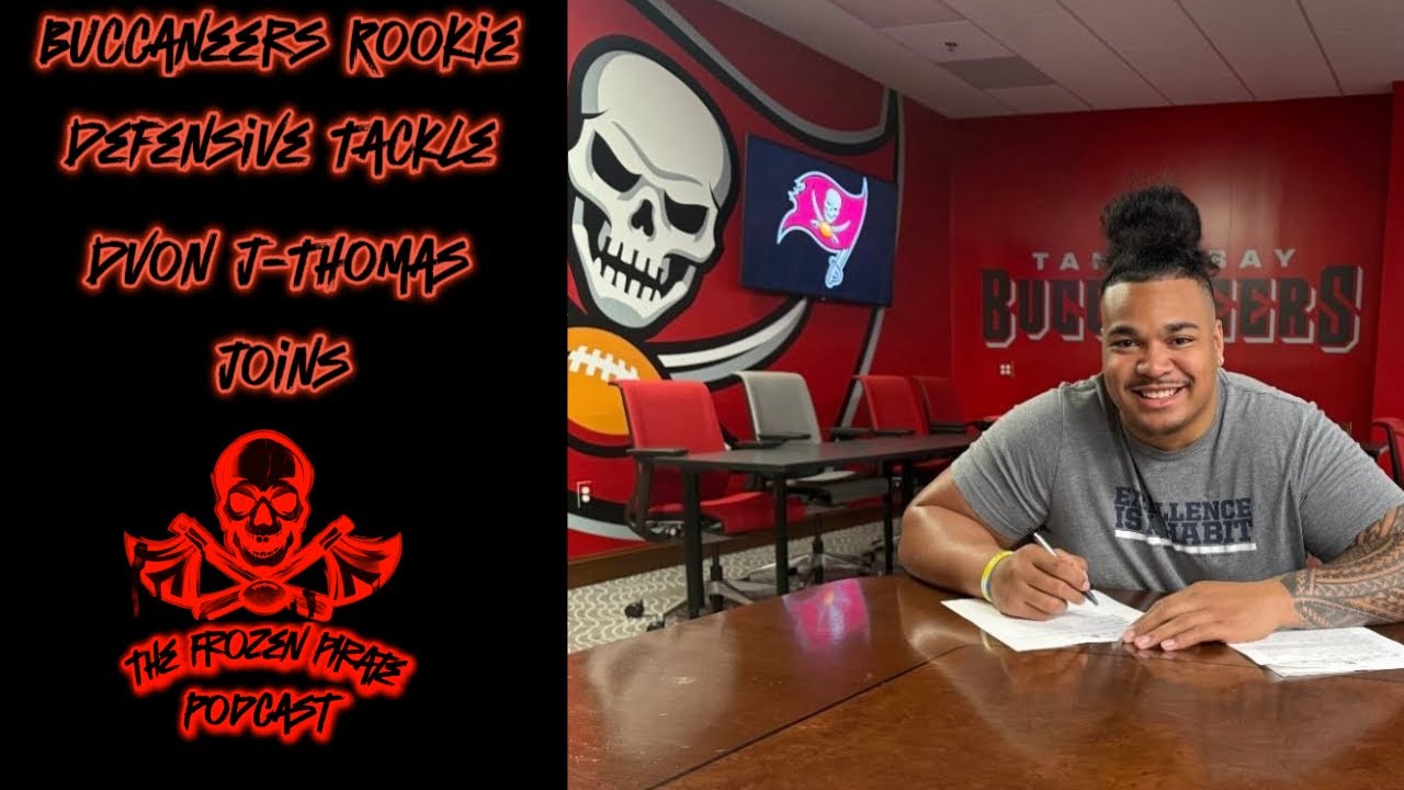 Dvon J-Thomas Buccaneers Rookie Defensive Tackle Joins The Show!