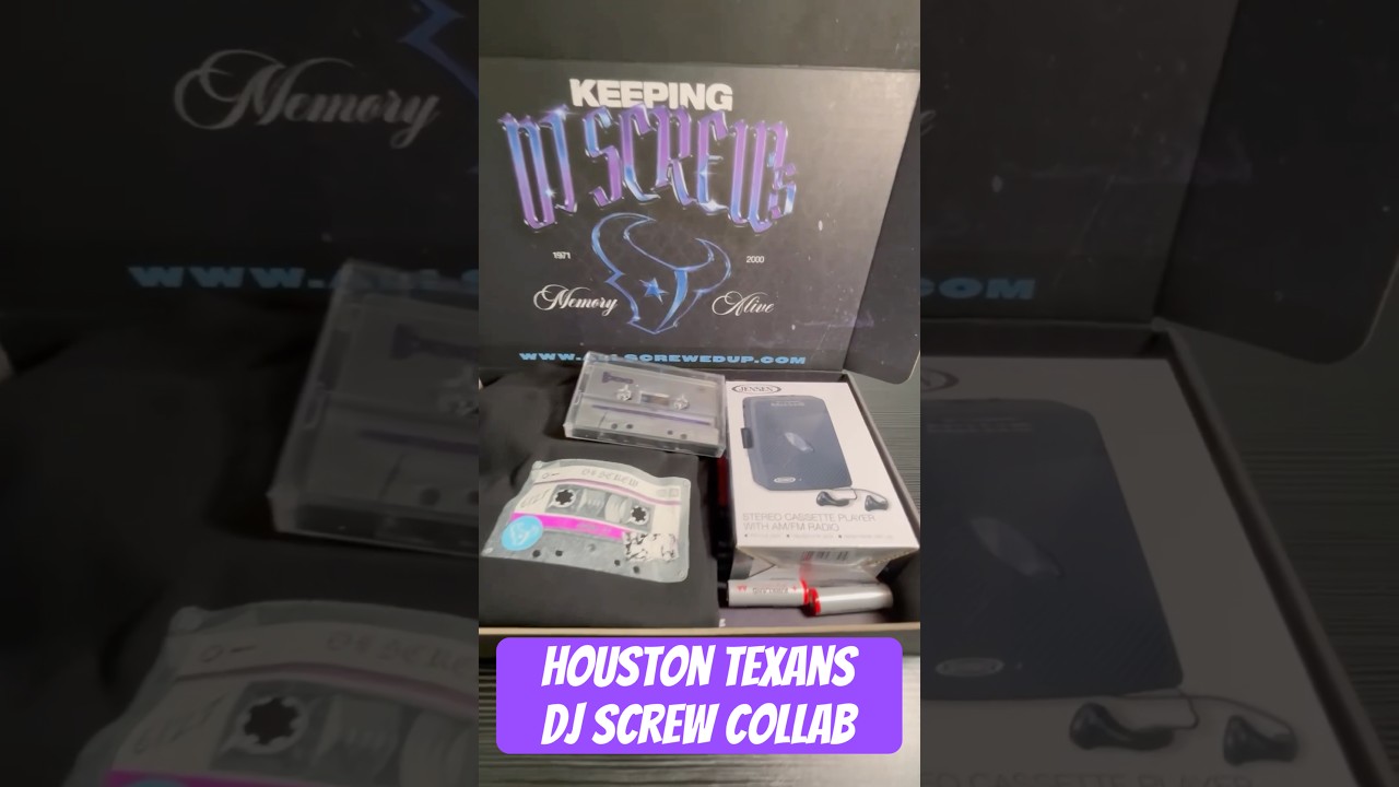 Houston Texans DJ Screw Collab #nfl #nflnews #nflupdates #houstontexans #cjstroud #djscrew #fyp