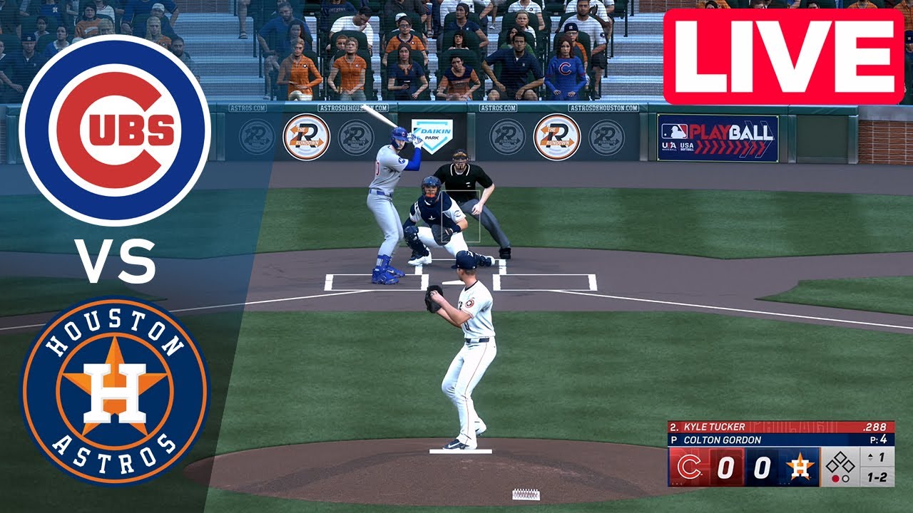 MLB LIVE🔴 Chicago Cubs vs Houston Astros - Jun 29, 2025 | Full Game MLB 2025 EN VIVO
