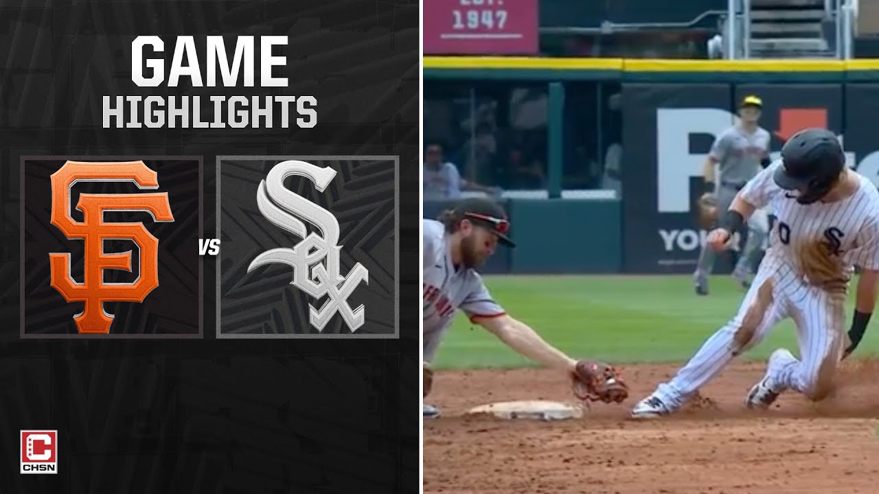 San Francisco Giants vs. Chicago White Sox - Game Highlights (6/29/25) | CHSN Chicago White Sox