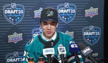 2025 NHL Draft Media Availability - Michael Misa (2nd Overall, San Jose Sharks)