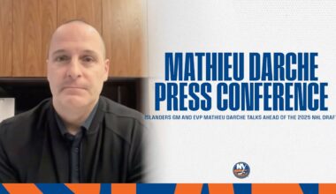 Islanders General Manager & Executive Vice President Mathieu Darche talks all things 2025 NHL Draft