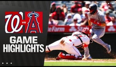 Nationals vs. Angels Game Highlights (6/29/25) | MLB Highlights