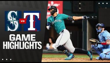 Mariners vs. Rangers Game Highlights (6/29/25) | MLB Highlights