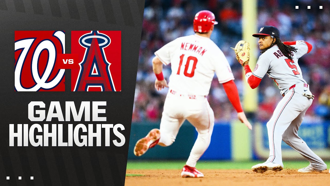 Nationals vs. Angels Game Highlights (6/29/25) | MLB Highlights