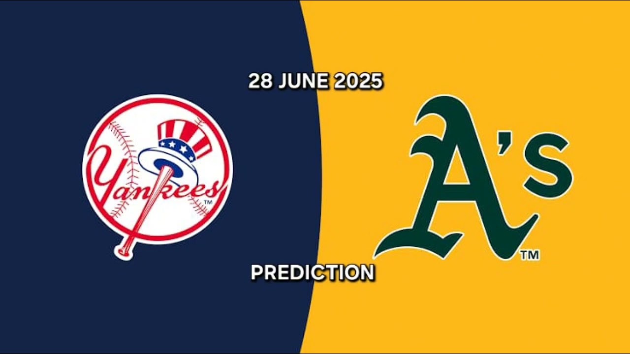 New York Yankees VS Oakland Athletics | Baseball Match Prediction