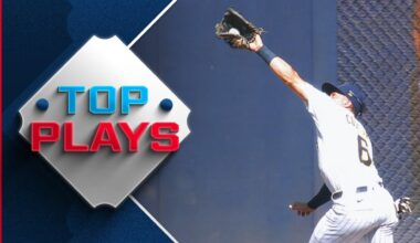 Top MLB Plays of 6/29! (Isaac Collins runs through a wall ... LITERALLY!)