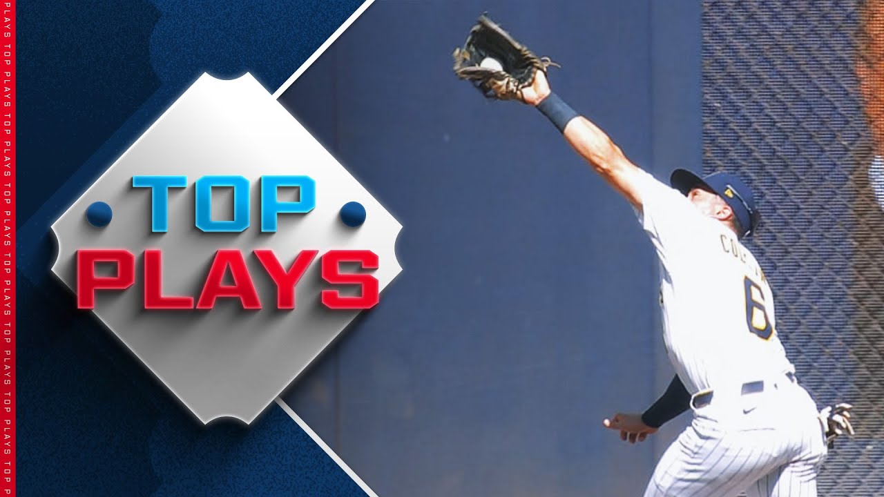 Top MLB Plays of 6/29! (Isaac Collins runs through a wall ... LITERALLY!)