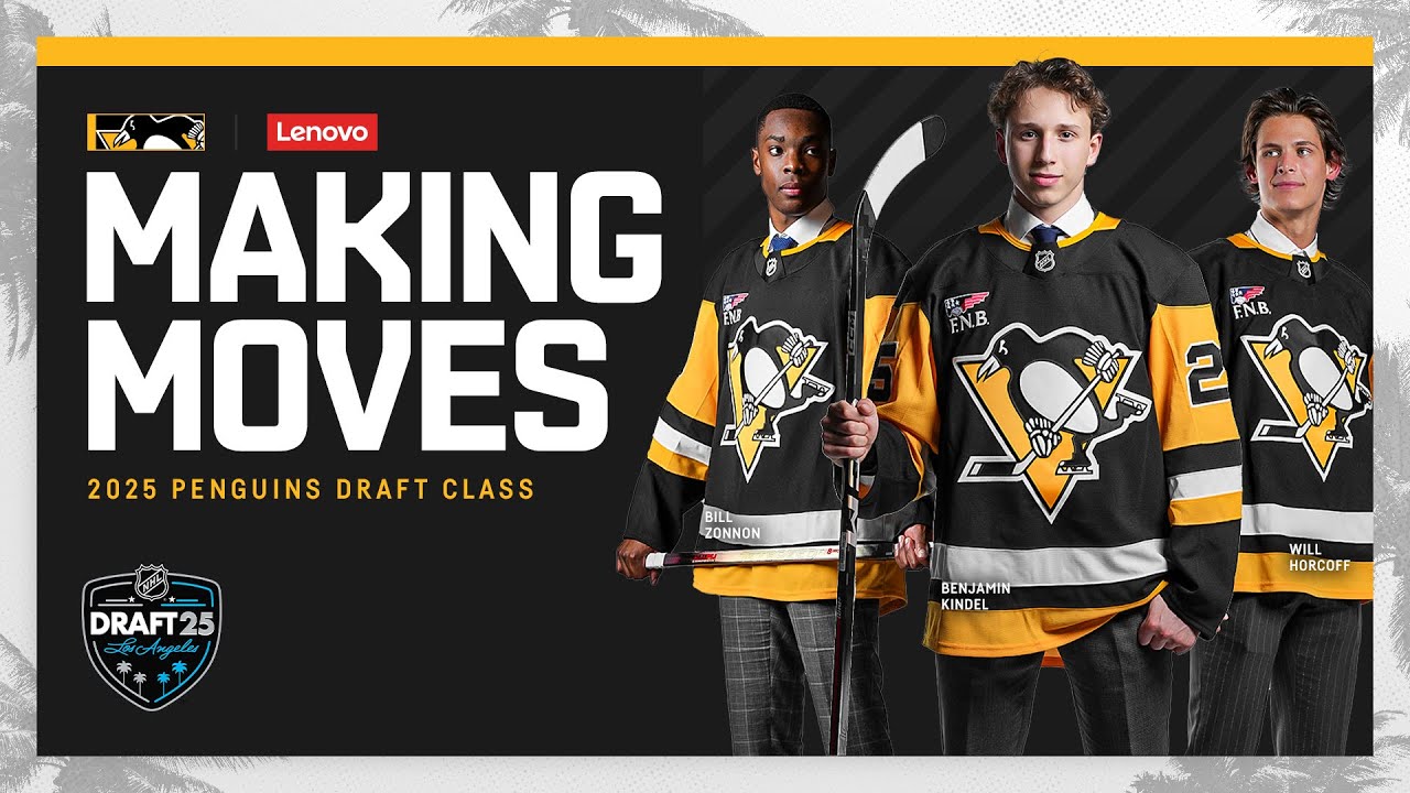 2025 Draft Class Speaks to the Media (06.30.25) | Pittsburgh Penguins