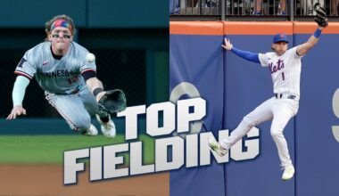 Top Fielding Plays of the Week (Crazy catches, insane double plays & MORE!)