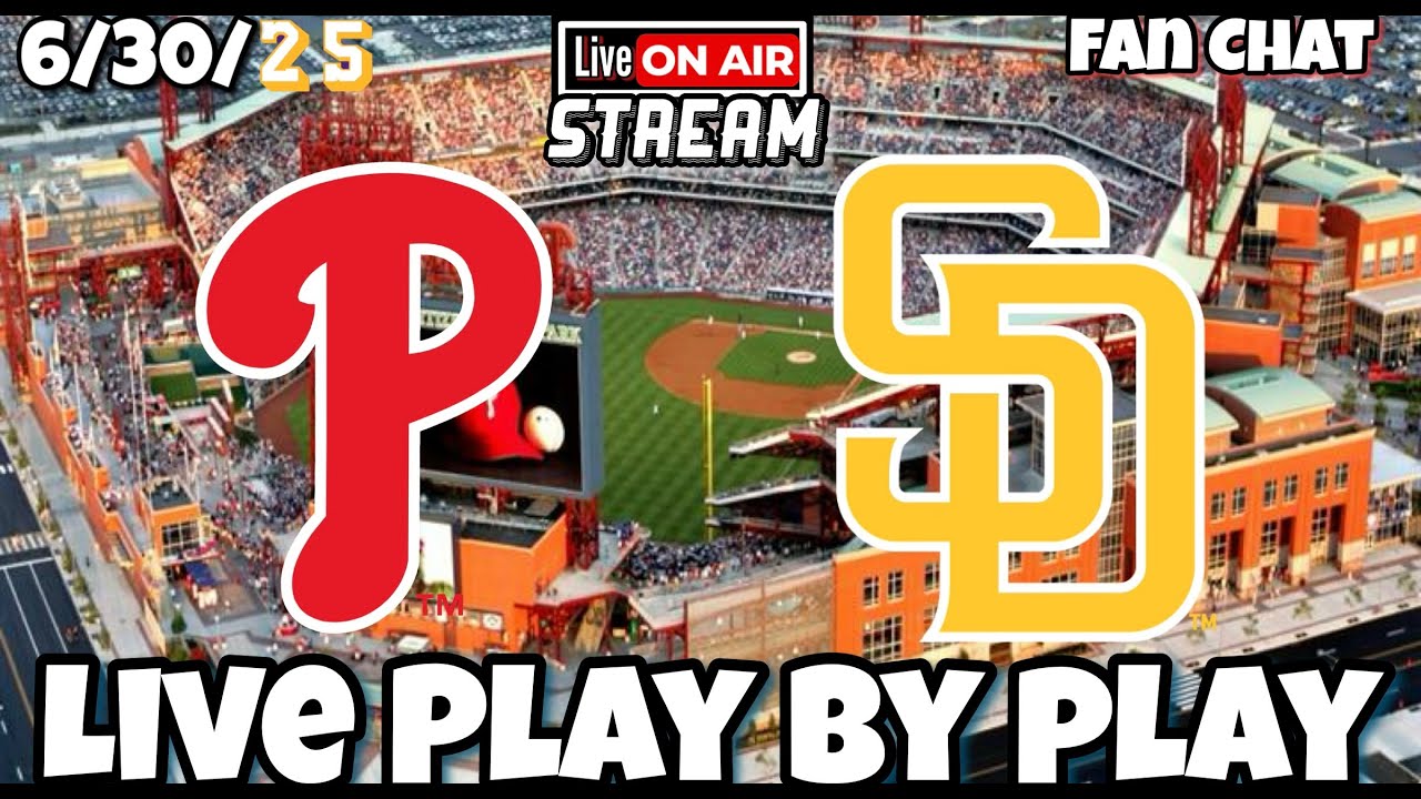 San Diego Padres vs Philadelphia Phillies MLB Live Stream