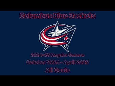 Columbus Blue Jackets | 2024-25 Season | All 273 Goals