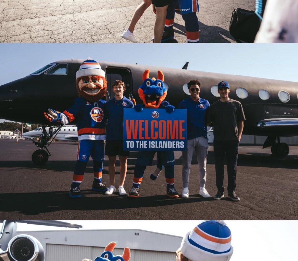 Our first rounders are on the Island, after flying private on Darche Force One 😎