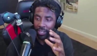 Kyrie pleads for NBA fans to stop making fun of Karl-Anthony Towns: “I don’t agree all the time when he be changing up his tone sometimes…that sh*t be funny…but he is a man, he is my brother”