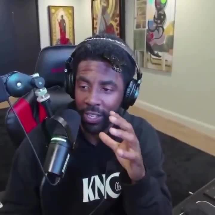 Kyrie pleads for NBA fans to stop making fun of Karl-Anthony Towns: “I don’t agree all the time when he be changing up his tone sometimes…that sh*t be funny…but he is a man, he is my brother”