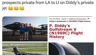 @EthanGSN: The New York Islanders flew their prospects private from LA to LI on Diddy’s private jet