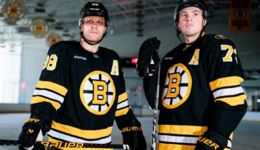 New Bruins uniforms are out. I like them, but…