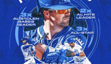 The Royals officially acknowledge and congratulate Whit Merrifield on his retirement.