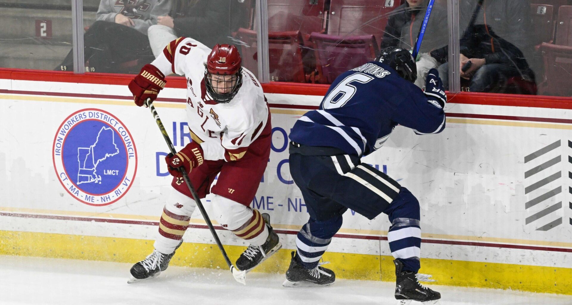 7th Overall - The Boston Bruins Select James Hagens