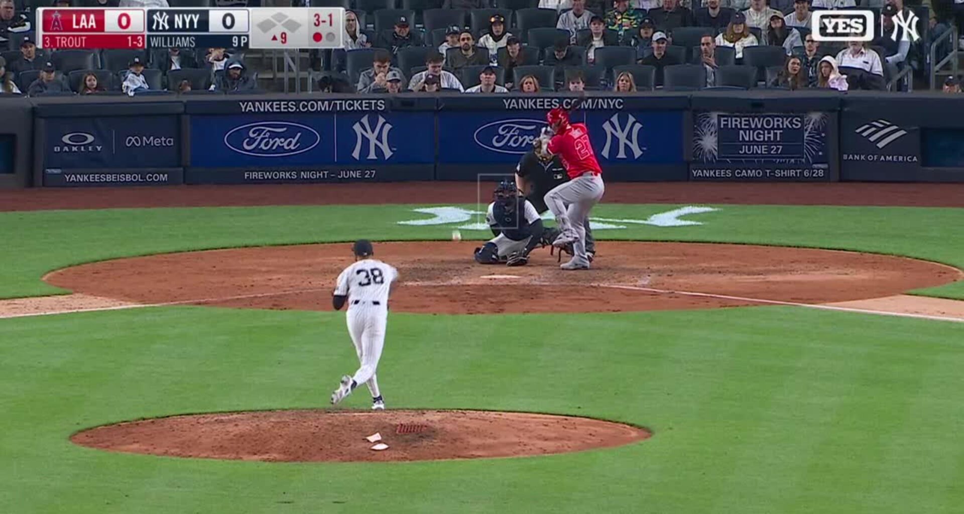 Don't let last night's pitching duel distract you from the fact that 33yo Mike Trout beat out an infield single at 29.5 ft/second.