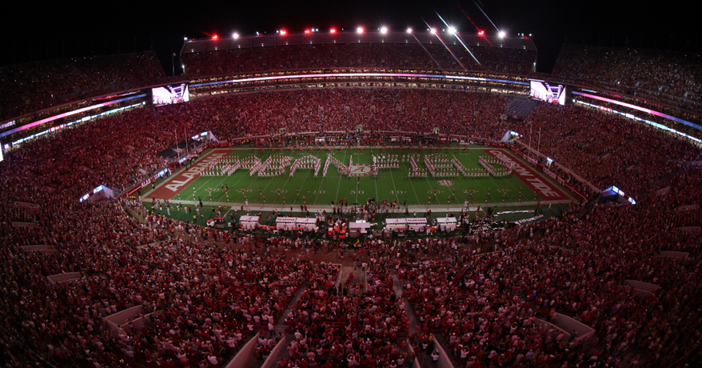 Saban Field at Bryant-Denny Stadium (courtesy UA Athletics)