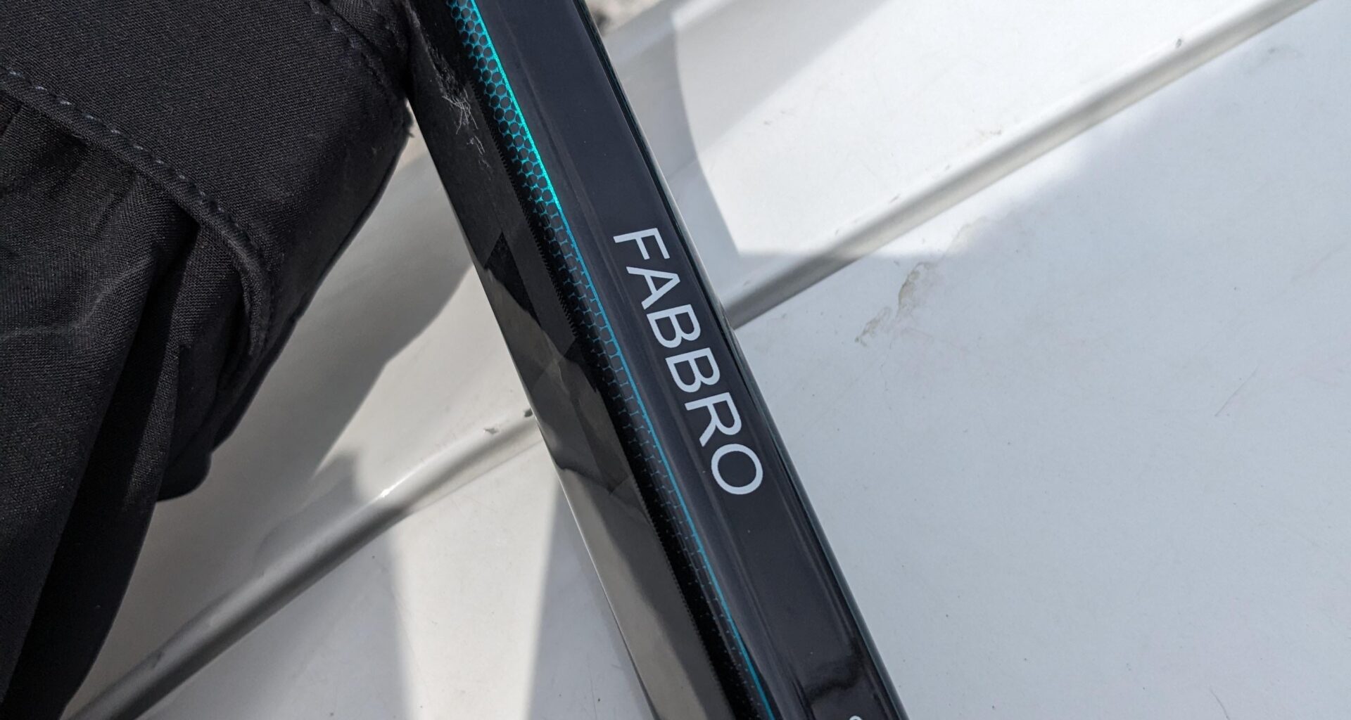 Watching some NHLers practice here in Vancouver.  Got this broke stick from Fabbro