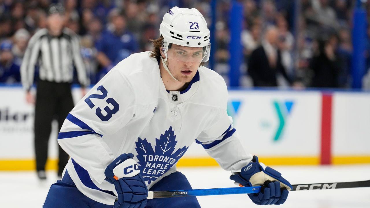 Maple Leafs sign Matthew Knies to six-year extension
