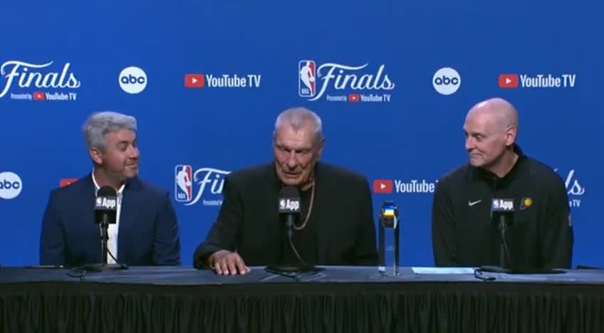 Former Dallas Mavericks head coach Don Nelson makes a point that he's wearing Luka 4s in protest of the team's decision to trade Doncic: “I think it was a tremendous mistake for the Dallas franchise to trade him — and I want everybody to know that.”