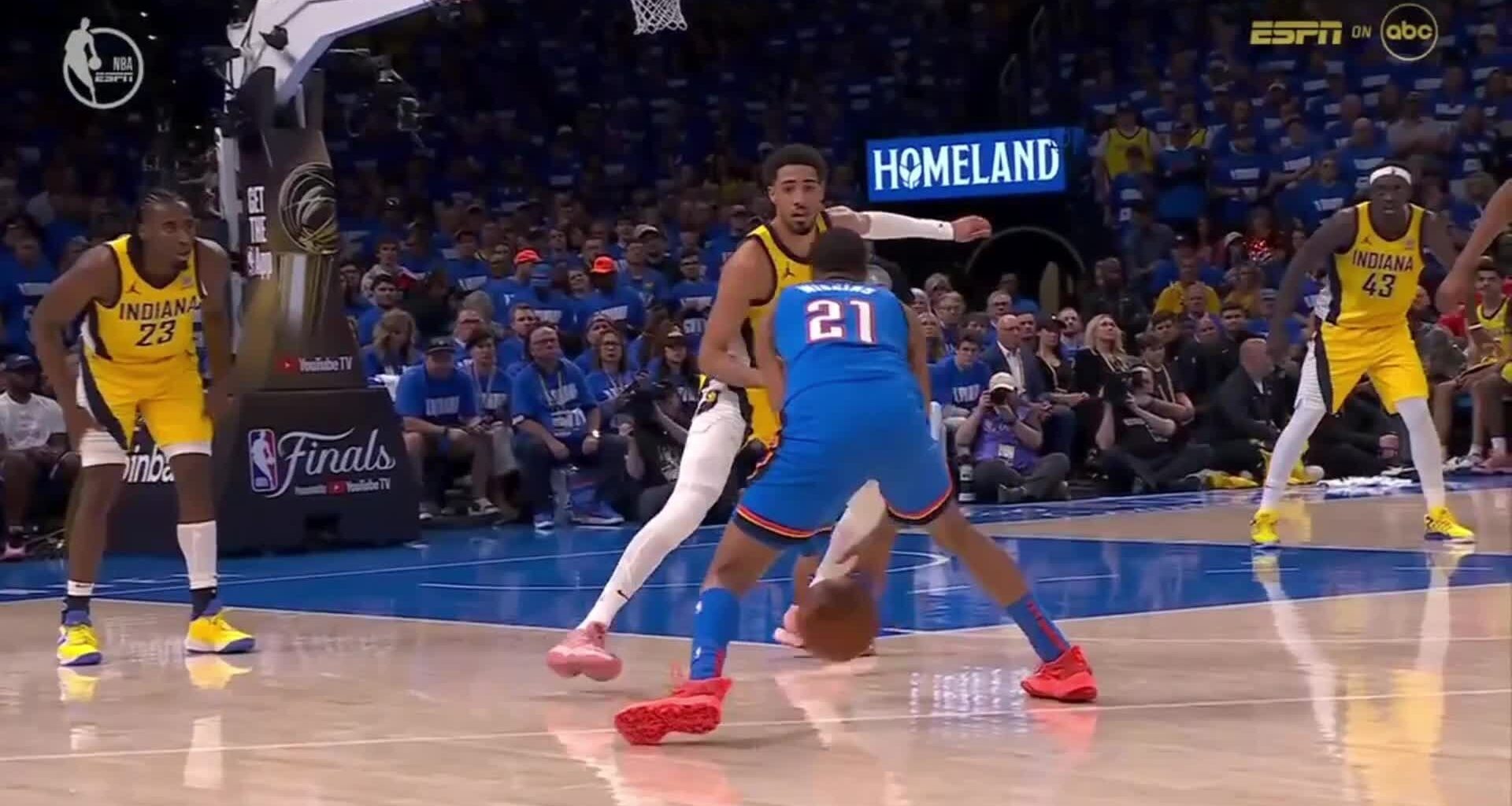 [Highlight] Aaron Wiggins cooking Tyrese Haliburton is not talked about that much