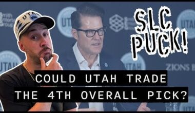 Could Utah Trade the 4th Overall Pick? | SLC Puck!