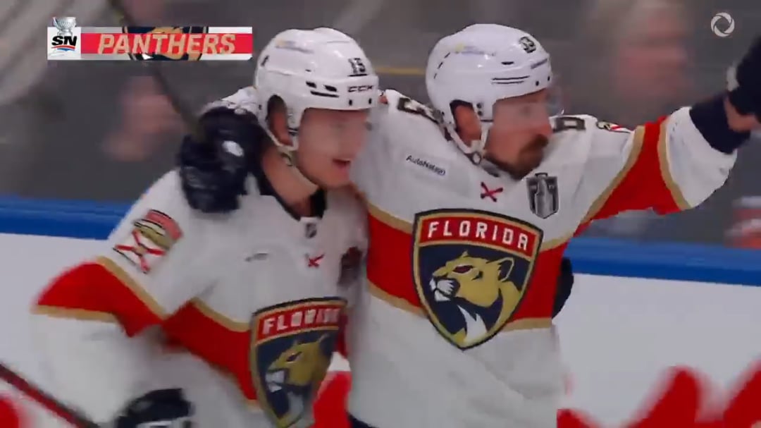 [FLA (3)-0 EDM] Off a defensive zone draw, Marchand hustles down the ice and dekes around Walman to score another great goal