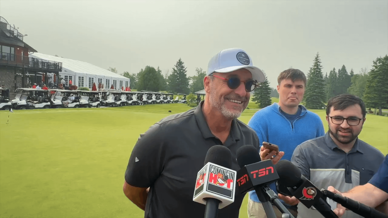 Sens' owner Michael Andlauer calls out beat reporter Bruce Garrioch for "making false claims" that the Sens are shopping Drake Batherson