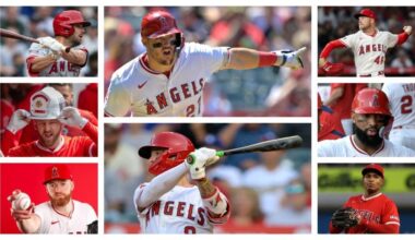 [Fletcher] On Monday, the Angels became the first team in 34 years to get eight of their own first-round draft picks into the same game. A testament to the accuracy of their scouting, it’s also the product of a decade of losing at the major league level.