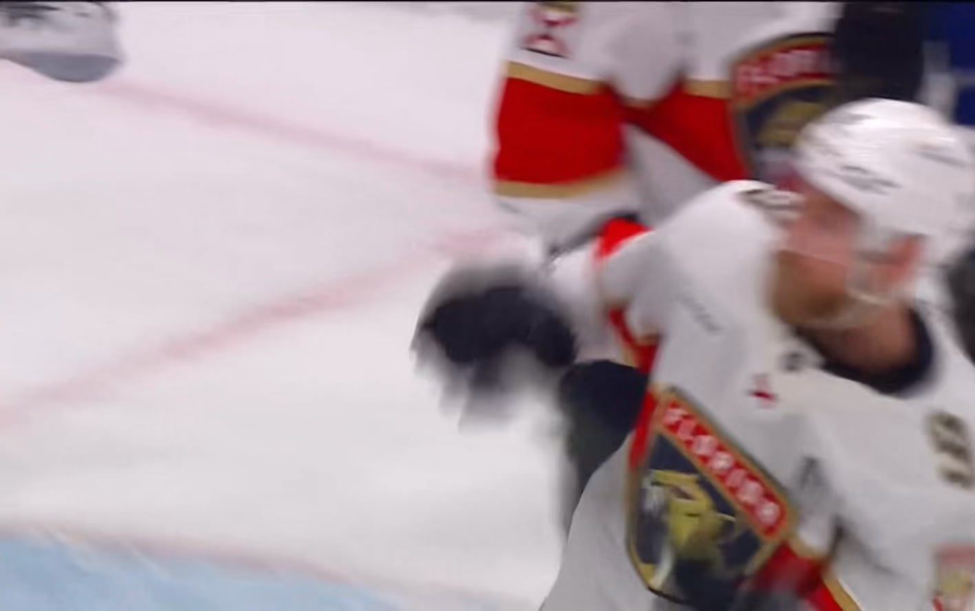 Hopefully he's okay after that