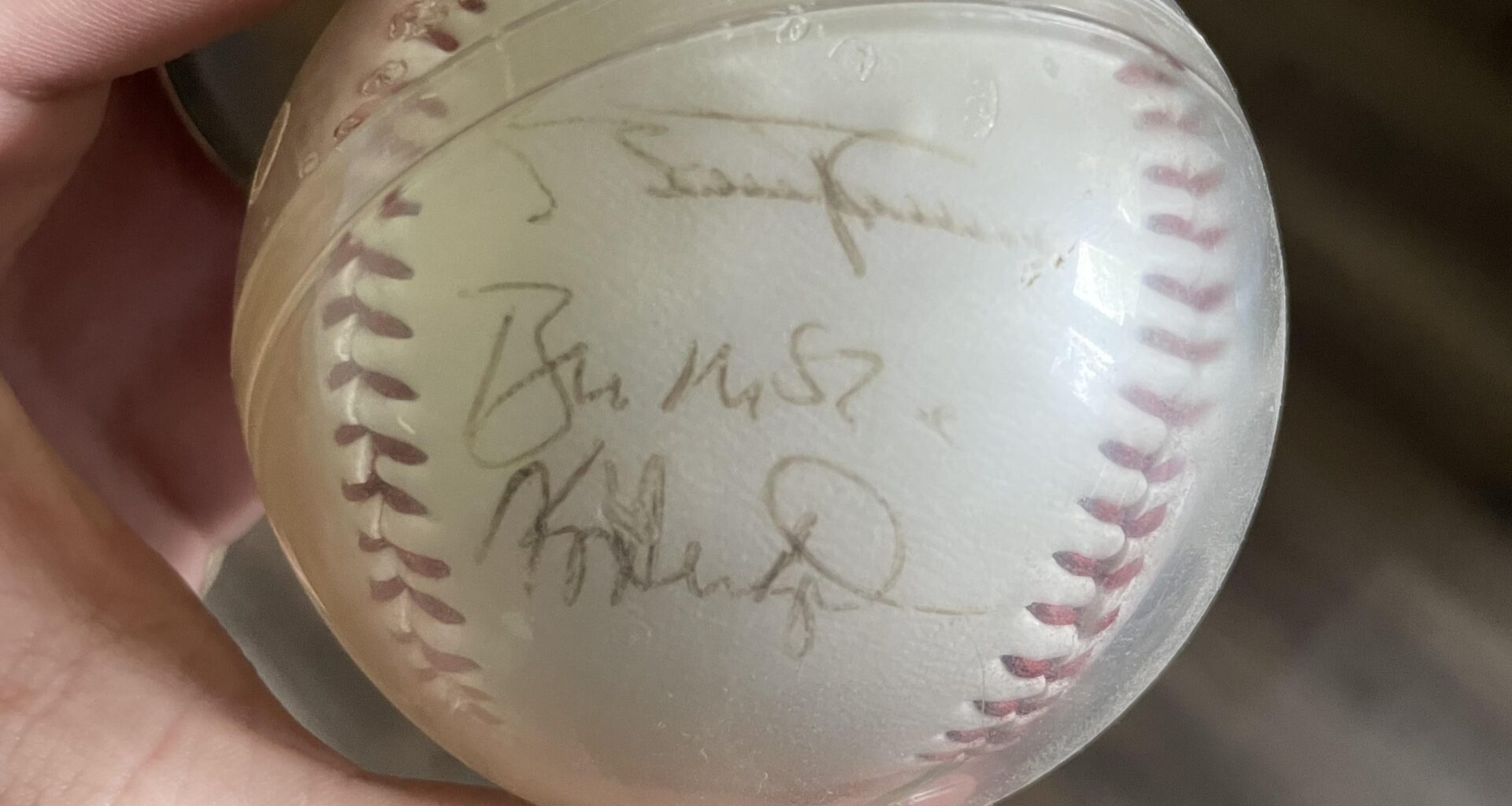 Hello Royals fam! Could I get some help with whose autographs these might be?