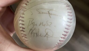 Hello Royals fam! Could I get some help with whose autographs these might be?