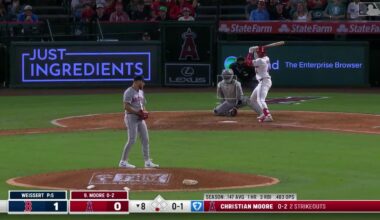 Christian Moore is HIM!!!!!!! Game-tying and game-winning MF HRs!