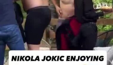 [Highlight] Nikola Jokic enjoying the offseason